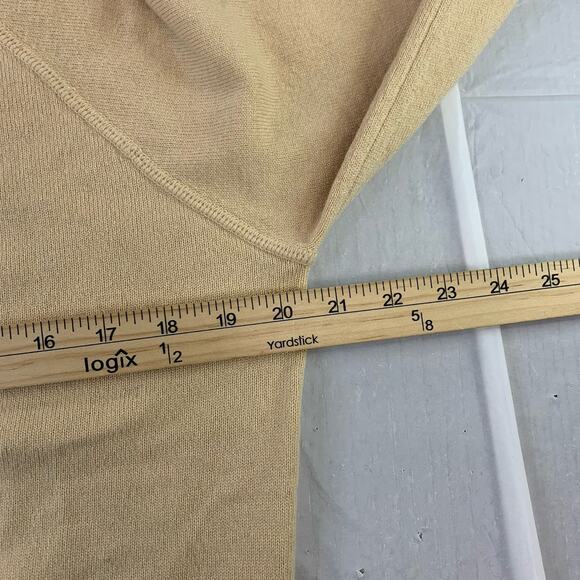 TSE 100% Pure Cashmere Light Beige Size Large - Picture 5 of 6
